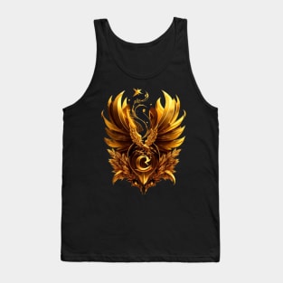 golden design Tank Top